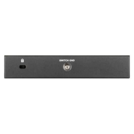 D-Link - DGS-1100-05PDV2 switch Gestionado Gigabit Ethernet (10/100/1000) Energía sobre Ethernet (PoE) Negro