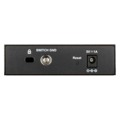 D-Link - DGS-1100-05V2 switch Gestionado L2 Gigabit Ethernet (10/100/1000) Negro