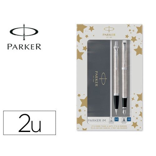 Parker - SET DUO PUMA + BOLÍGRAFO IM ACERO CT PARKER 2183058