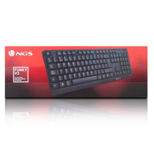 NGS - FUNKYV3FRENCH teclado USB QWERTY