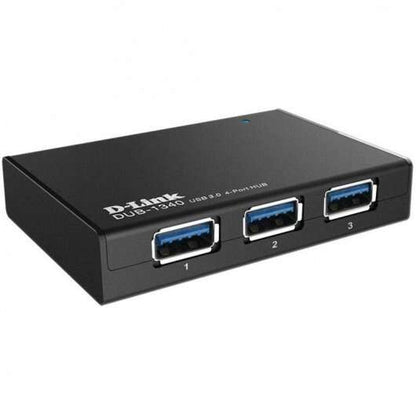 D-Link - DUB-1340 hub de interfaz Negro