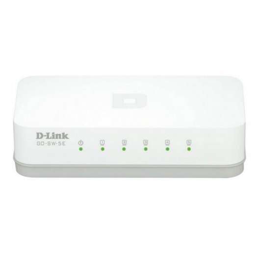 D-Link - GO-SW-5E switch No administrado Fast Ethernet (10/100) Blanco