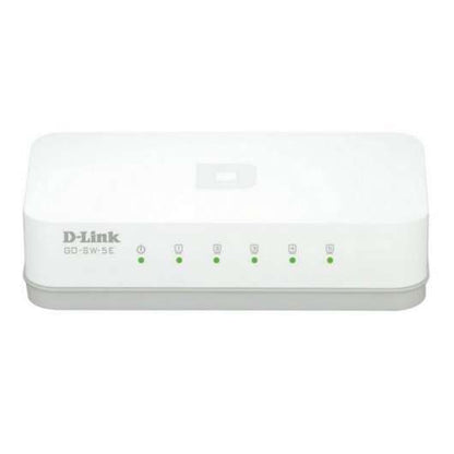 D-Link - GO-SW-5E switch No administrado Fast Ethernet (10/100) Blanco