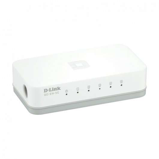 D-Link - GO-SW-5E switch No administrado Fast Ethernet (10/100) Blanco