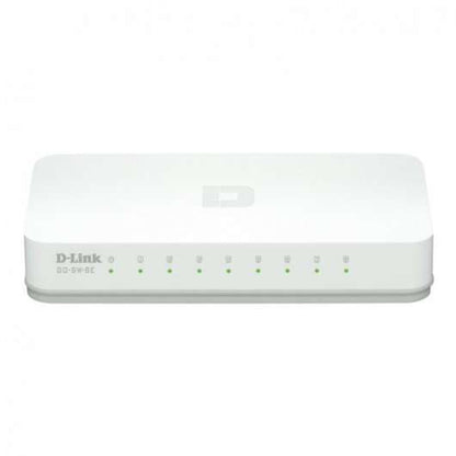 D-Link - GO-SW-8E switch No administrado Fast Ethernet (10/100) Blanco