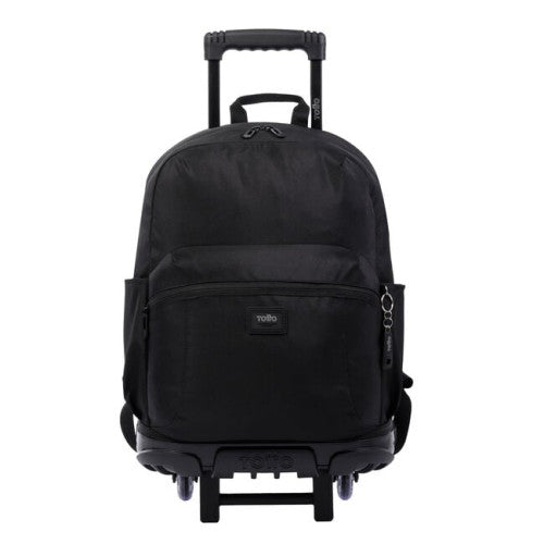 Totto - MOCHILA ESCOLAR CON RUEDAS GRANDE NEGRA - TRIK TOTTO MA03TKI003-22200-N01