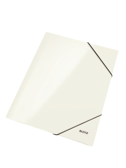 Leitz - CARPETA SOLAP.LEITZ WOW CART. A4 BLANCO - Pack de 10 unidades