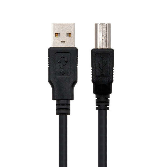 Nanocable Cable de Impresora USB-A 2.0 Macho a USB-B Macho 3m 1 pieza(s)