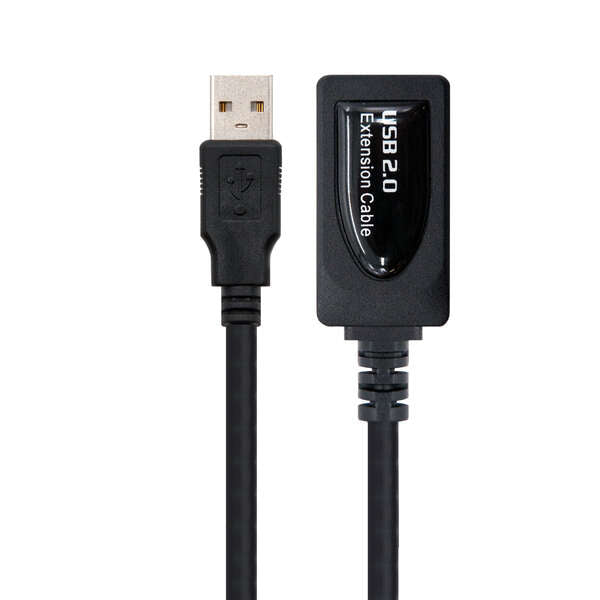 Nanocable - CABLE USB 2.0 PROLONGADOR CON AMPLIFICADOR  TIPO A/M-A/H  10 M