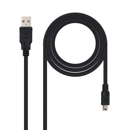 Nanocable Cable USB-A 2.0 Macho a Mini-USB Macho 3m 1 pieza(s)