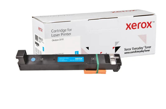 Xerox Everyday OKI C610 Cyan Cartucho de Toner Generico - Reemplaza 44315307 Tintasmurcia.com