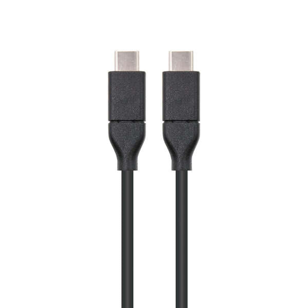 Nanocable - USB 3.1  1m cable USB USB 3.2 Gen 2 (3.1 Gen 2) USB C Negro