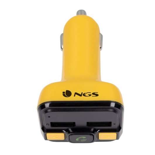 NGS Spark Curry Transmisor FM para Coche - 206 Canales - Frecuencias 87,5 - 108,0MHz - Puerto de Carga USB de 2,4A 1 pieza(s)