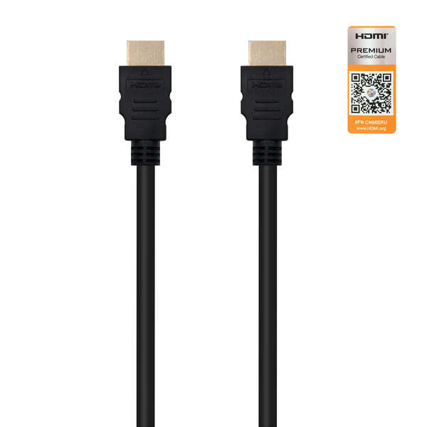 Nanocable - HDMI V2.0  3m cable HDMI HDMI tipo A (Estándar) Negro