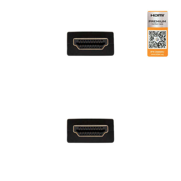 Nanocable - HDMI V2.0  3m cable HDMI HDMI tipo A (Estándar) Negro