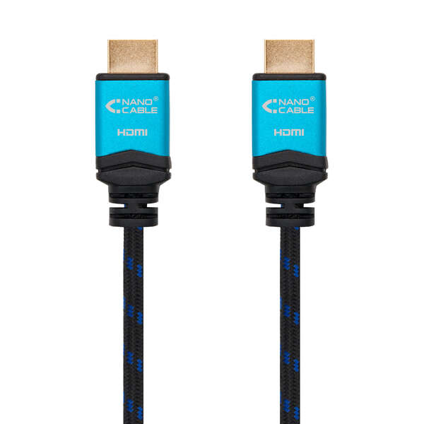 Nanocable - Cable HDMI V2.0 4K@60GHz 18 Gbps A/M-A/M  negro  5.0 m.