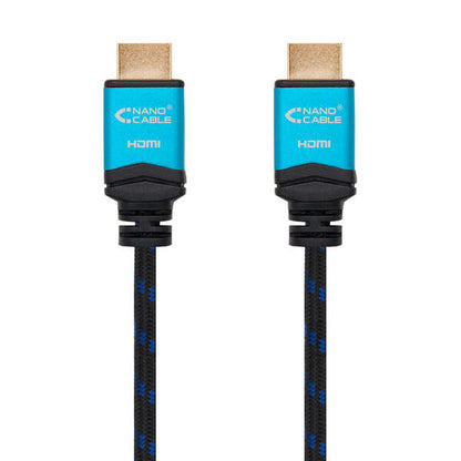 Nanocable - Cable HDMI V2.0 4K@60GHz 18 Gbps A/M-A/M  negro  5.0 m.