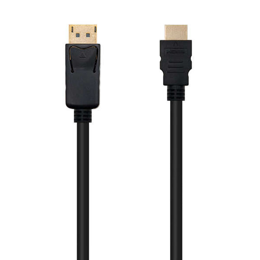 Nanocable - Cable conversor DISPLAYPORT a HDMI  DP/M - HDMI/M  Negro  2.0 M