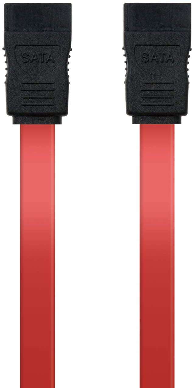 Nanocable Cable Datos SATA 0.50m - Color Rojo 1 pieza(s)