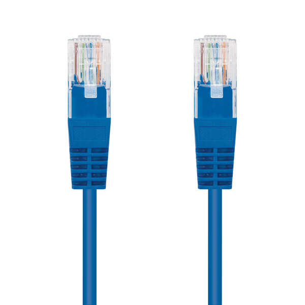 Nanocable - CABLE RED LATIGUILLO RJ45 CAT.5E UTP AWG24  AZUL  1.0 M