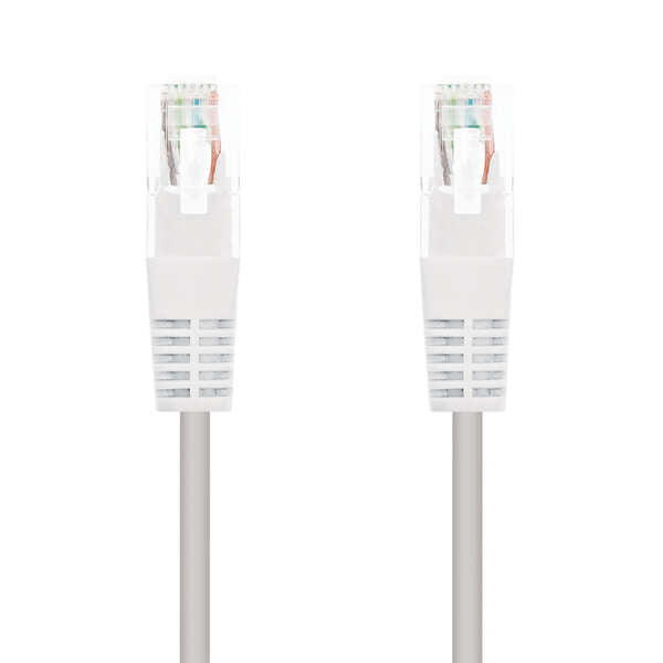 Nanocable - 10.20.0101-W cable de red Blanco 1 m Cat5e U/UTP (UTP)