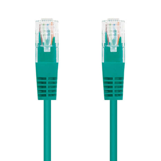 Nanocable - 10.20.0400-GR cable de red Verde 0 5 m Cat6e U/UTP (UTP)