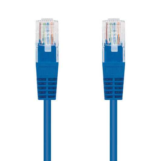 Nanocable - CABLE RED LATIGUILLO RJ45 CAT.6 UTP AWG24  AZUL  2.0 M