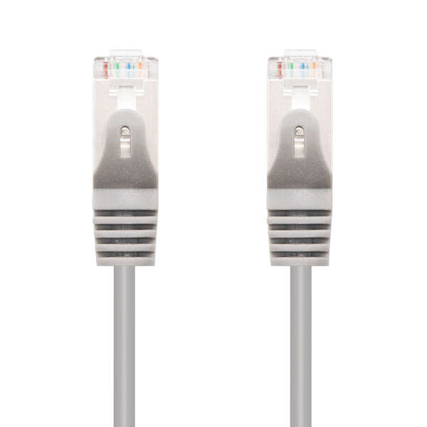 Nanocable Cable de Red Latiguillo RJ45 Cat.6 FTP AWG24 1m - Color Gris 1 pieza(s)