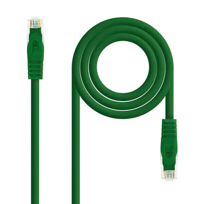 Nanocable Cable de Red Latiguillo RJ45 LSZH Cat.6a UTP AWG24 0.50m - Color Verde 1 pieza(s)