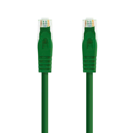 Nanocable Cable de Red Latiguillo RJ45 LSZH Cat.6a UTP AWG24 0.50m - Color Verde 1 pieza(s)