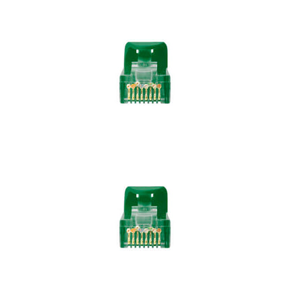 Nanocable Cable de Red Latiguillo RJ45 LSZH Cat.6a UTP AWG24 0.50m - Color Verde 1 pieza(s)