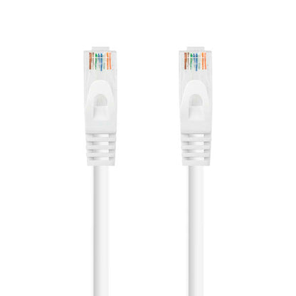 Nanocable Cable de Red Latiguillo RJ45 LSZH Cat.6a UTP AWG24 0.50m - Color Blanco 1 pieza(s)