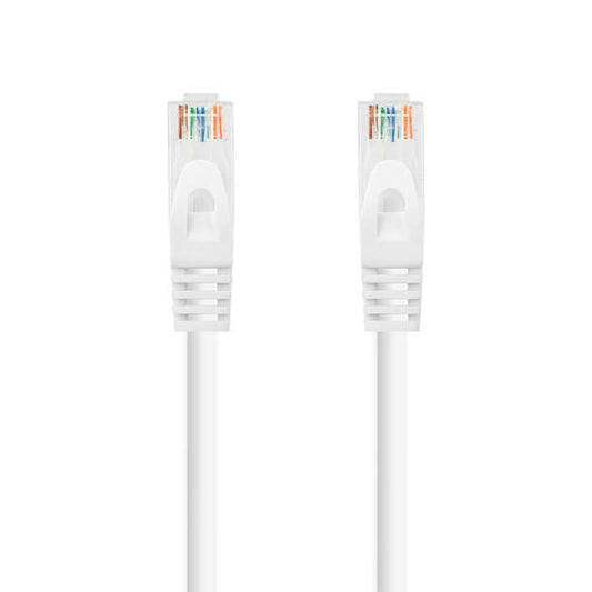 Nanocable Cable de Red Latiguillo RJ45 LSZH Cat.6a UTP AWG24 0.50m - Color Blanco 1 pieza(s)