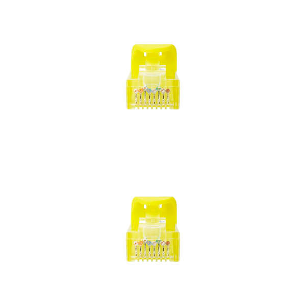 Nanocable Cable de Red Latiguillo RJ45 LSZH Cat.6a UTP AWG24 1m - Color Amarillo 1 pieza(s)