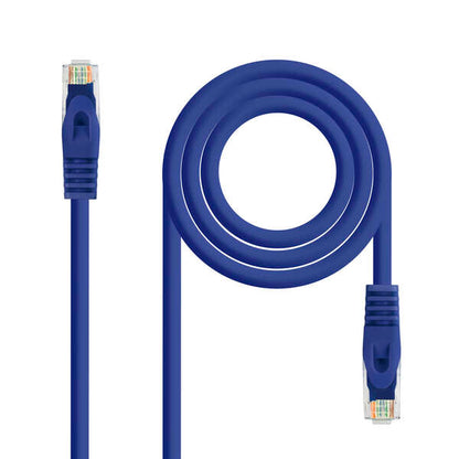 Nanocable - Cable de red latiguillo RJ45 LSZH Cat.6A UTP AWG24  Azul  2.0m