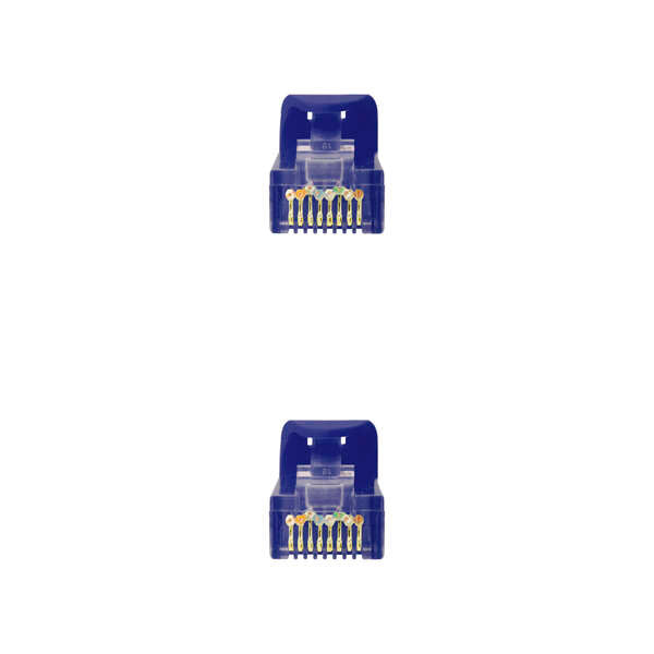 Nanocable - Cable de red latiguillo RJ45 LSZH Cat.6A UTP AWG24  Azul  2.0m