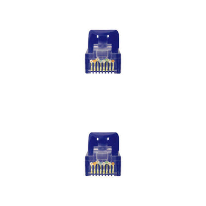 Nanocable - Cable de red latiguillo RJ45 LSZH Cat.6A UTP AWG24  Azul  2.0m