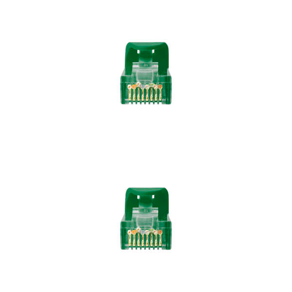 Nanocable - Cable de red latiguillo RJ45 LSZH Cat.6A UTP AWG24  Verde  2.0m