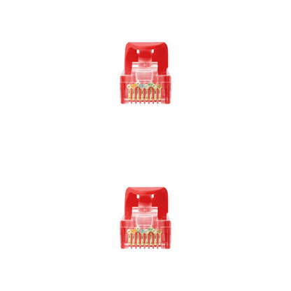 Nanocable - Cable de red latiguillo RJ45 LSZH Cat.6A UTP AWG24  Rojo  2.0m