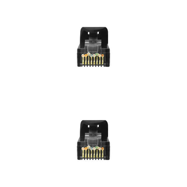 Nanocable Cable de Red Latiguillo RJ45 LSZH Cat.6a UTP AWG24 3m - Color Negro 1 pieza(s)