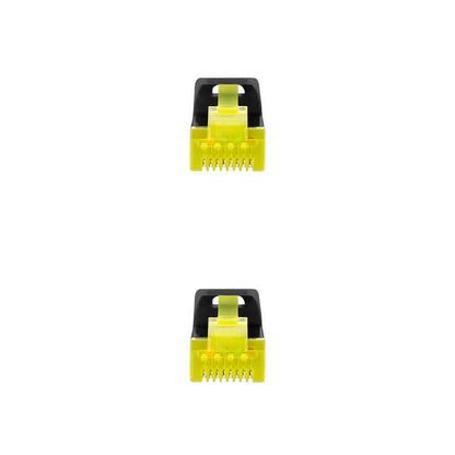 Nanocable Cable de Red Latiguillo RJ45 LSZH Cat.6a SFTP AWG26 0.50m - Color Negro 1 pieza(s)