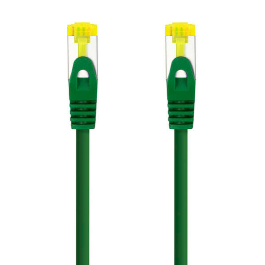 Nanocable Cable de Red Latiguillo RJ45 LSZH Cat.6a SFTP AWG26 0.50m - Color Verde 1 pieza(s)