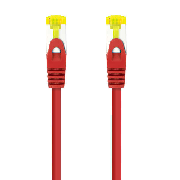 Nanocable Cable de Red Latiguillo RJ45 LSZH Cat.6a SFTP AWG26 0.50m - Color Rojo 1 pieza(s)