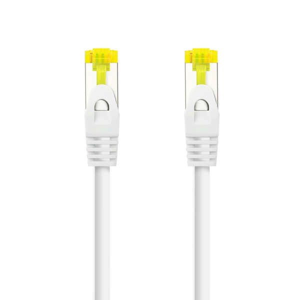 Nanocable Cable de Red Latiguillo RJ45 LSZH Cat.6a SFTP AWG26 0.50m - Color Blanco 1 pieza(s)