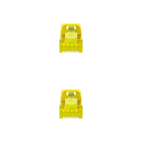 Nanocable Cable de Red Latiguillo RJ45 LSZH Cat.6a SFTP AWG26 0.50m - Color Amarillo 1 pieza(s)