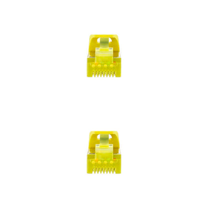 Nanocable Cable de Red Latiguillo RJ45 LSZH Cat.6a SFTP AWG26 0.50m - Color Amarillo 1 pieza(s)