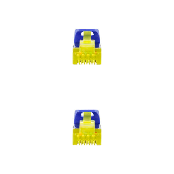 Nanocable Cable de Red Latiguillo RJ45 LSZH Cat.6a SFTP AWG26 1m - Color Azul 1 pieza(s)