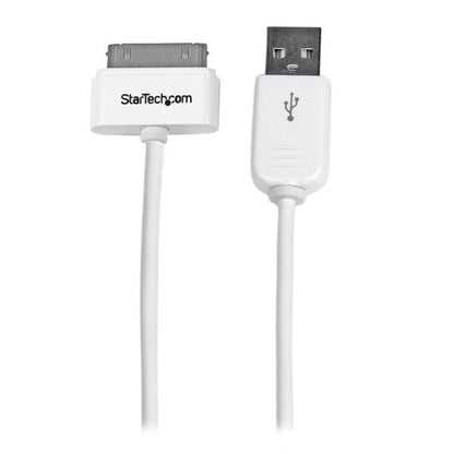 StarTech.com - Cable Cargador 1m Conector Dock Connector 30 Pines de Apple a USB 2.0 iPod  iPhone y iPad USB A