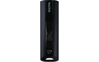 SanDisk - Extreme Pro unidad flash USB 128 GB USB tipo A 3.2 Gen 1 (3.1 Gen 1) Negro