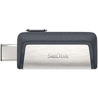 SanDisk - Ultra Dual Drive USB Type-C unidad flash USB 64 GB USB Type-A / USB Type-C 3.2 Gen 1 (3.1 Gen 1) Negro  Plata